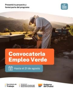 Provincia lanzó una nueva convocatoria del programa “Fomentar Empleo Verde”